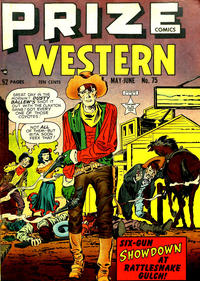 Cover Thumbnail for Prize Comics Western (Prize, 1948 series) #v8#2 (75)