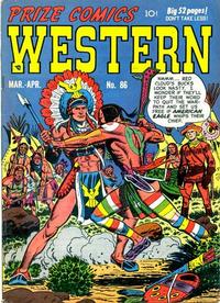 Cover Thumbnail for Prize Comics Western (Prize, 1948 series) #v10#1 (86)