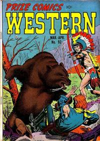 Cover Thumbnail for Prize Comics Western (Prize, 1948 series) #v11#1 (92)
