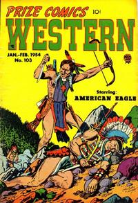 Cover for Prize Comics Western (Prize, 1948 series) #v12#6 (103)