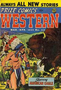 Cover for Prize Comics Western (Prize, 1948 series) #v14#1 (110)