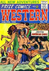 Cover for Prize Comics Western (Prize, 1948 series) #v14#6 (115)