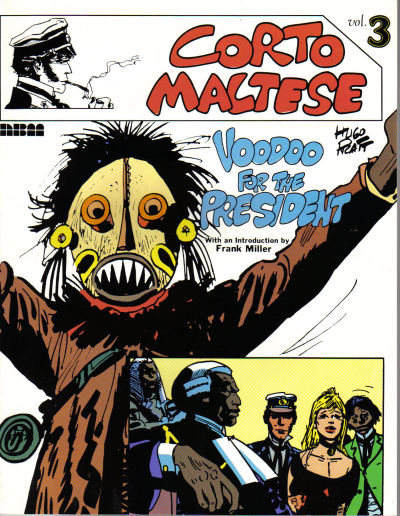 Cover for Corto Maltese (NBM, 1986 series) #3 - Voodoo for the President