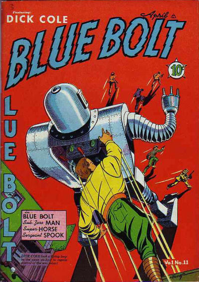 Cover for Blue Bolt (Novelty / Premium / Curtis, 1940 series) #v1#11 [11]