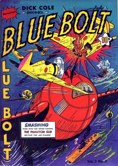 Cover for Blue Bolt (Novelty / Premium / Curtis, 1940 series) #v3#2 [26]
