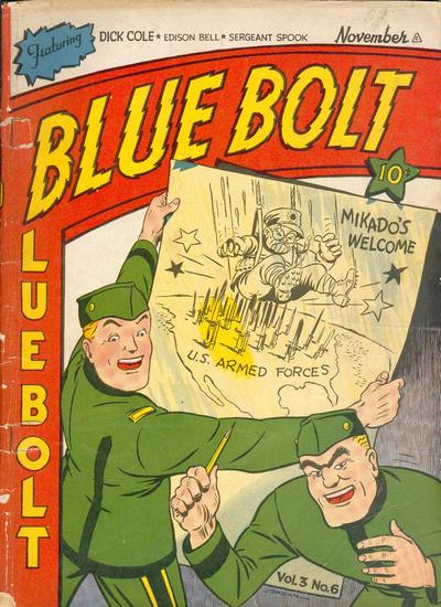 Cover for Blue Bolt (Novelty / Premium / Curtis, 1940 series) #v3#6 [30]