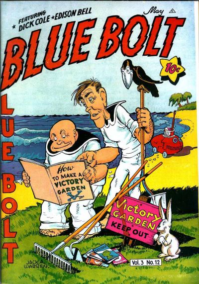 Cover for Blue Bolt (Novelty / Premium / Curtis, 1940 series) #v3#12 [36]