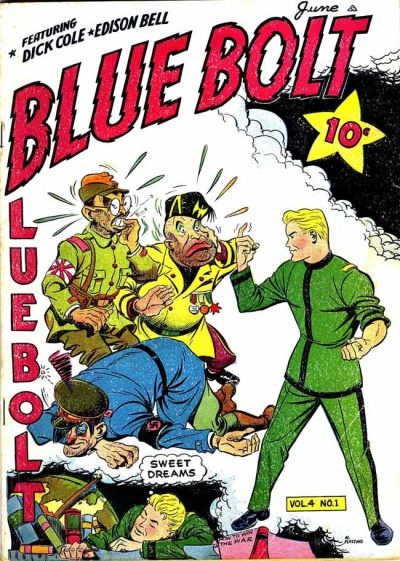 Cover for Blue Bolt (Novelty / Premium / Curtis, 1940 series) #v4#1 [37]