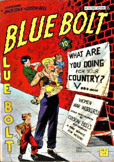 Cover for Blue Bolt (Novelty / Premium / Curtis, 1940 series) #v4#3 [39]