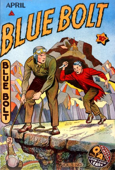 Cover for Blue Bolt (Novelty / Premium / Curtis, 1940 series) #v5#7 [55]
