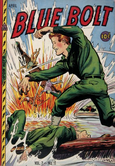 Cover for Blue Bolt (Novelty / Premium / Curtis, 1940 series) #v7#11 [77]