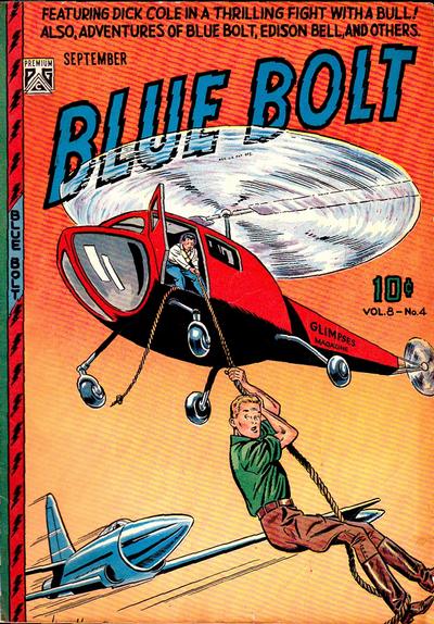 Cover for Blue Bolt (Novelty / Premium / Curtis, 1940 series) #v8#4 [82]