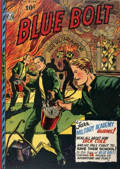 Cover for Blue Bolt (Novelty / Premium / Curtis, 1940 series) #v8#6 [84]