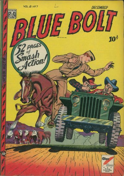 Cover for Blue Bolt (Novelty / Premium / Curtis, 1940 series) #v8#7 [85]
