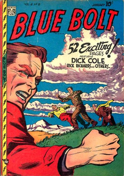 Cover for Blue Bolt (Novelty / Premium / Curtis, 1940 series) #v8#8 [86]