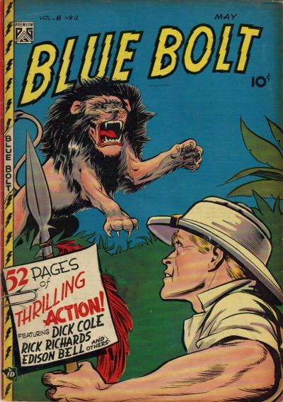 Cover for Blue Bolt (Novelty / Premium / Curtis, 1940 series) #v8#12 [90]