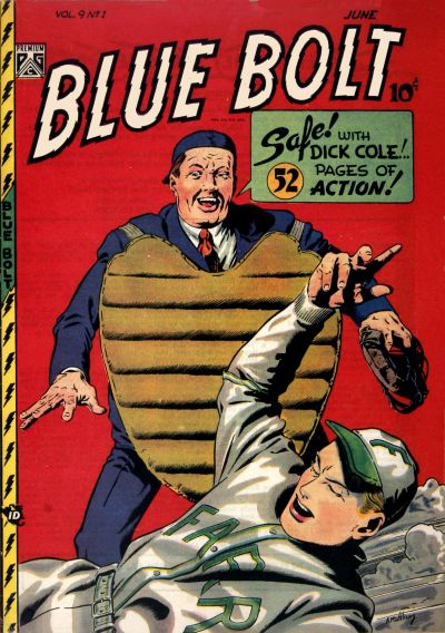 Cover for Blue Bolt (Novelty / Premium / Curtis, 1940 series) #v9#1 [91]