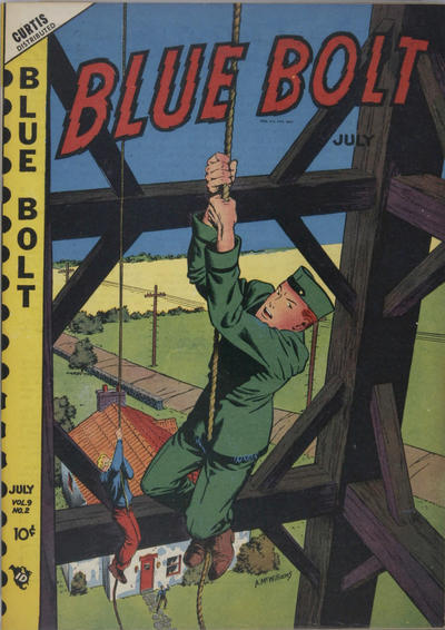 Cover for Blue Bolt (Novelty / Premium / Curtis, 1940 series) #v9#2 [92]