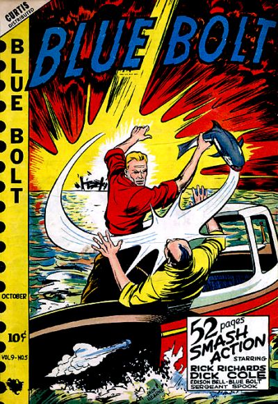 Cover for Blue Bolt (Novelty / Premium / Curtis, 1940 series) #v9#5 [95]