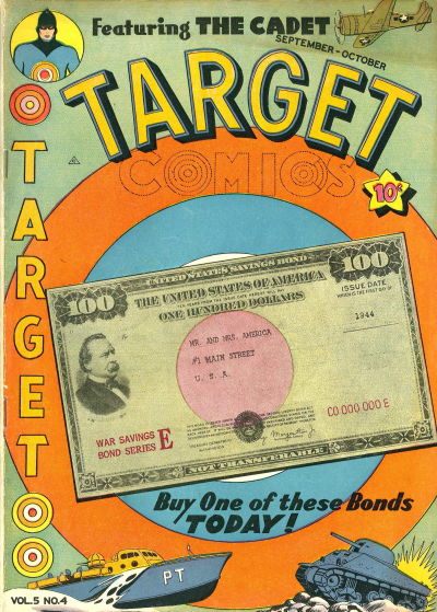 Cover for Target Comics (Novelty / Premium / Curtis, 1940 series) #v5#4 [52]