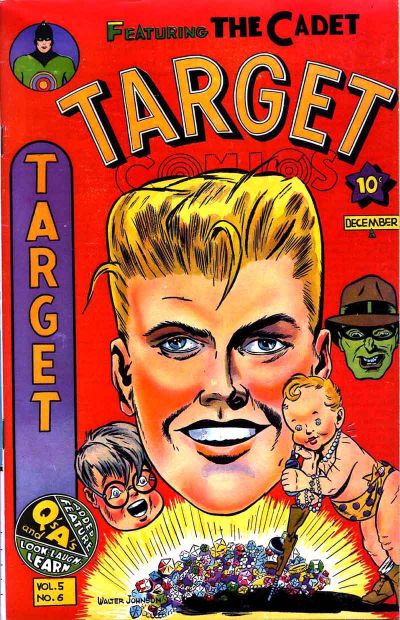 Cover for Target Comics (Novelty / Premium / Curtis, 1940 series) #v5#6 [54]