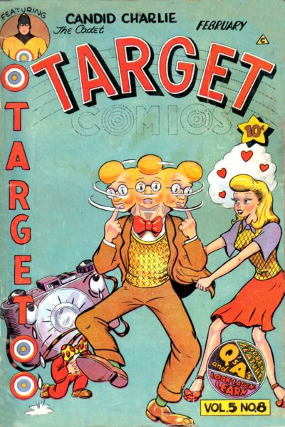 Cover for Target Comics (Novelty / Premium / Curtis, 1940 series) #v5#8 [56]