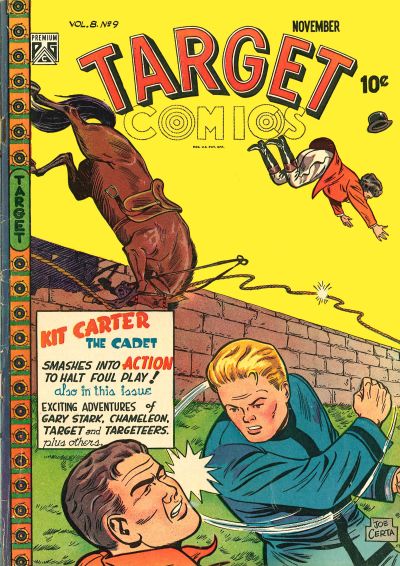Cover for Target Comics (Novelty / Premium / Curtis, 1940 series) #v8#9 [87]