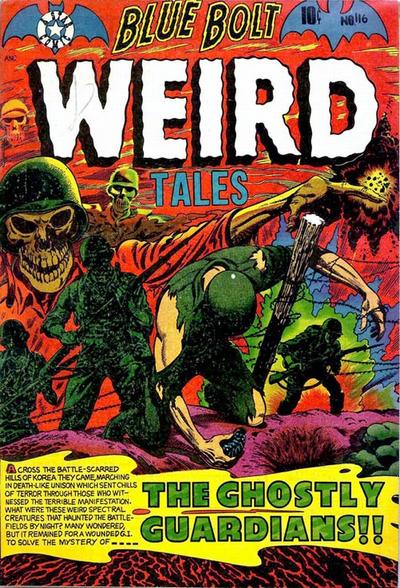 Cover for Blue Bolt Weird Tales (Star Publications, 1951 series) #116