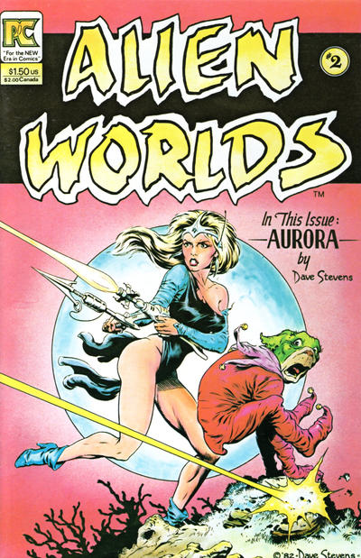 Cover for Alien Worlds (Pacific Comics, 1982 series) #2