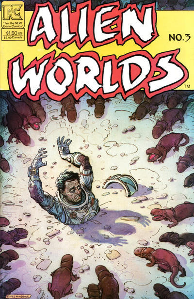 Cover for Alien Worlds (Pacific Comics, 1982 series) #3