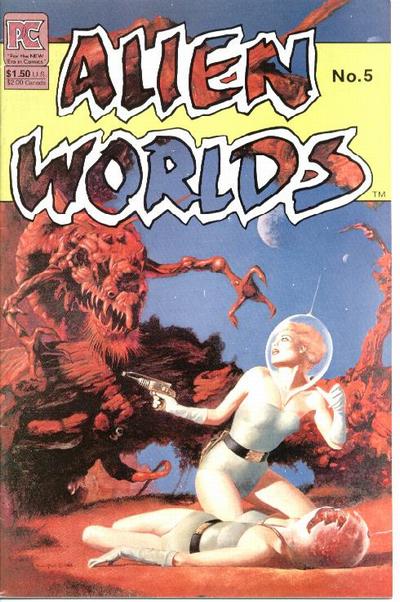 Cover for Alien Worlds (Pacific Comics, 1982 series) #5
