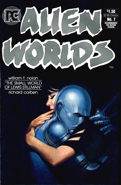 Cover for Alien Worlds (Pacific Comics, 1982 series) #7