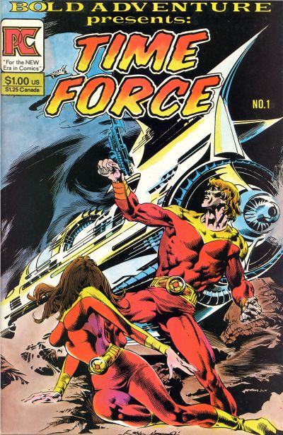 Cover for Bold Adventure (Pacific Comics, 1983 series) #1