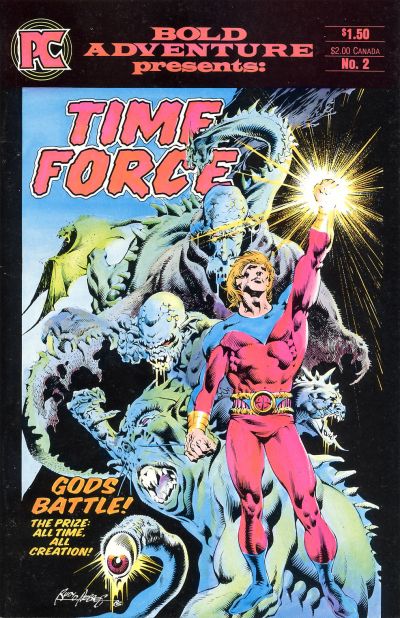 Cover for Bold Adventure (Pacific Comics, 1983 series) #2