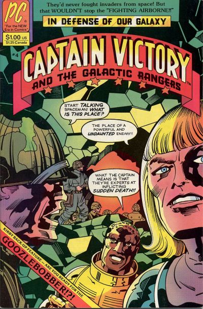 Cover for Captain Victory and the Galactic Rangers (Pacific Comics, 1981 series) #4