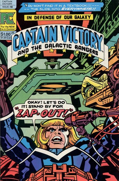 Cover for Captain Victory and the Galactic Rangers (Pacific Comics, 1981 series) #8