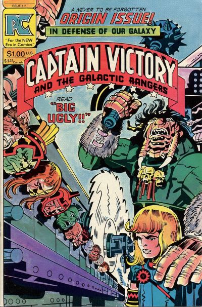 Cover for Captain Victory and the Galactic Rangers (Pacific Comics, 1981 series) #11