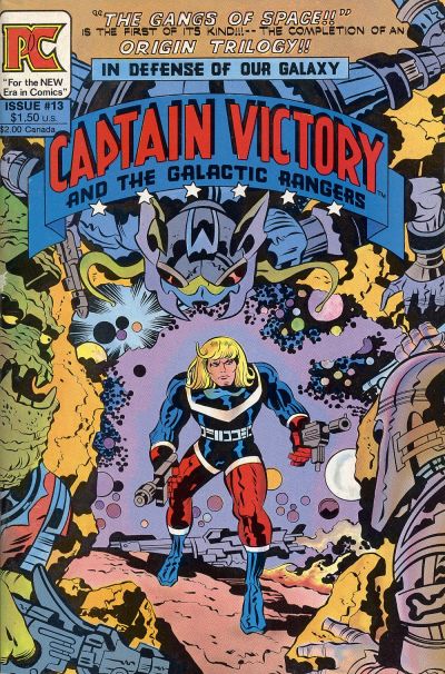 Cover for Captain Victory and the Galactic Rangers (Pacific Comics, 1981 series) #13