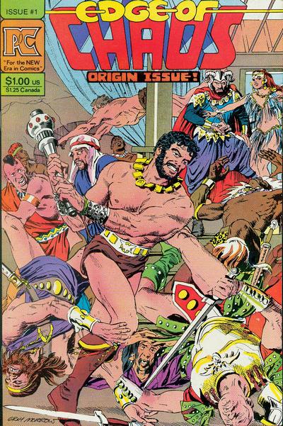 Cover for Edge of Chaos (Pacific Comics, 1983 series) #1