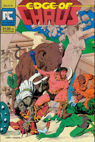 Cover for Edge of Chaos (Pacific Comics, 1983 series) #2