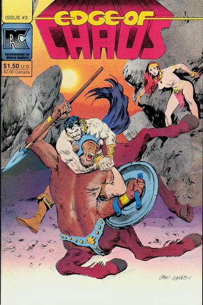 Cover for Edge of Chaos (Pacific Comics, 1983 series) #3