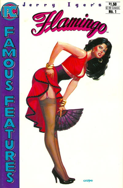 Cover for Jerry Iger's Famous Features (Pacific Comics, 1984 series) #1