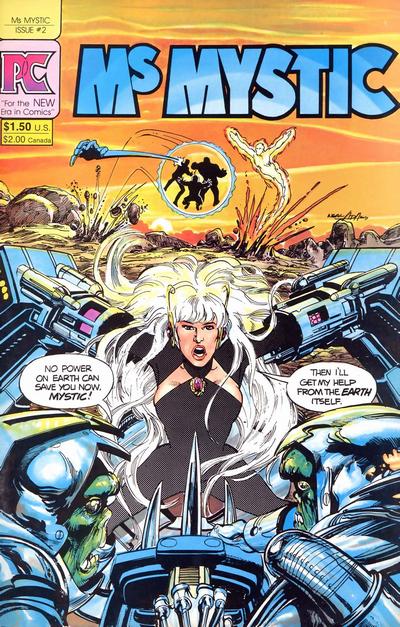 Cover for Ms. Mystic (Pacific Comics, 1982 series) #2
