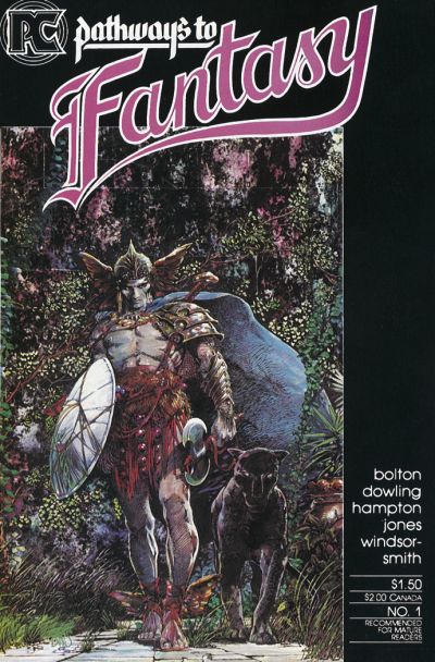 Cover for Pathways to Fantasy (Pacific Comics, 1984 series) #1