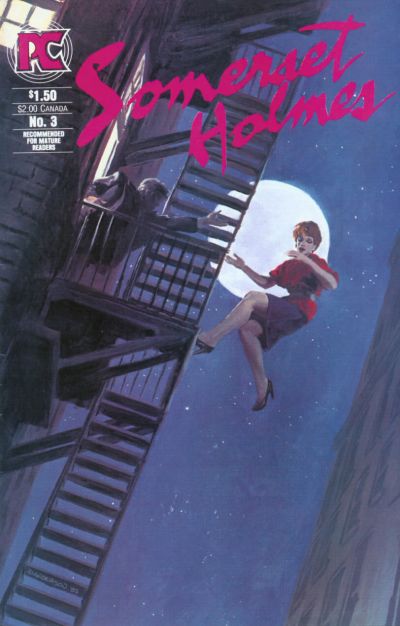 Cover for Somerset Holmes (Pacific Comics, 1983 series) #3