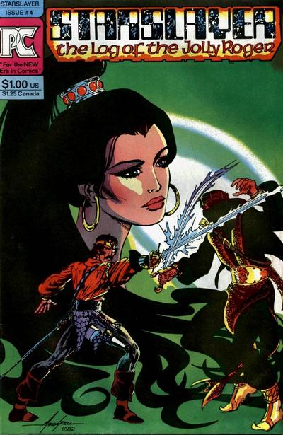 Cover for Starslayer (Pacific Comics, 1982 series) #4