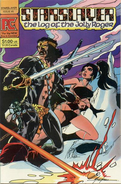 Cover for Starslayer (Pacific Comics, 1982 series) #5