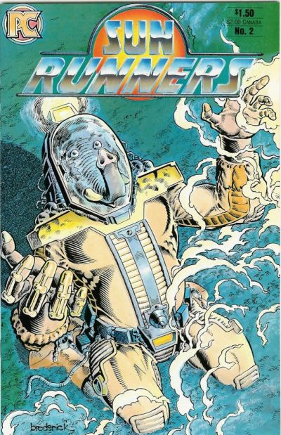 Cover for Sun Runners (Pacific Comics, 1984 series) #2