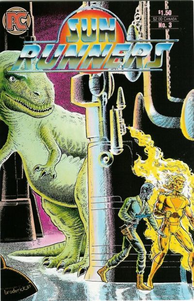 Cover for Sun Runners (Pacific Comics, 1984 series) #3