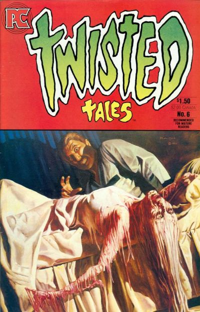 Cover for Twisted Tales (Pacific Comics, 1982 series) #6
